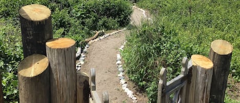 Pathway to beach