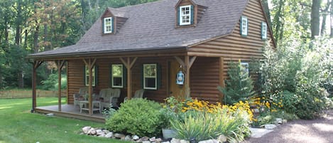 front entrance and driveway 