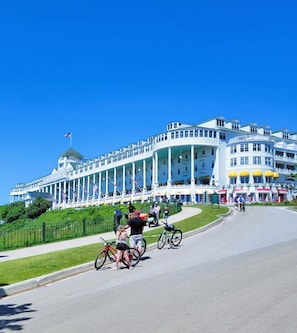 Visit Mackinac Island and The Grand Hotel for the Lilac Festival in June!