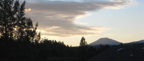 This used to be our view of Mt. Bachelor from the upstairs bedroom. 