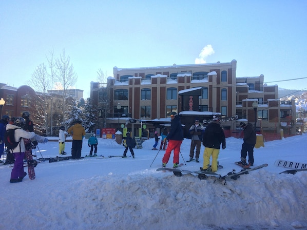 Ski out from Town Lift.