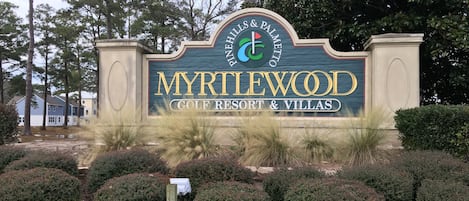 Our community, magnolia pointe is inside 
 sought after Myrtlewood golf / villas