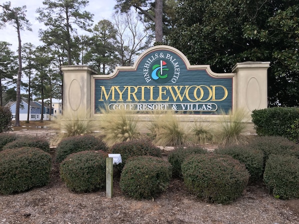 Great Location! Our community is inside
sought after Myrtlewood golf / villas