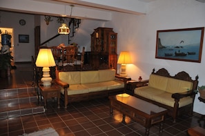 Living Room & Dining in background.