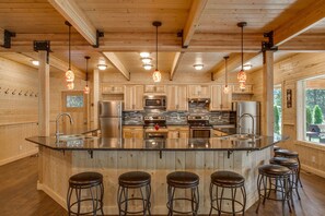 Kitchen Bar with Stools