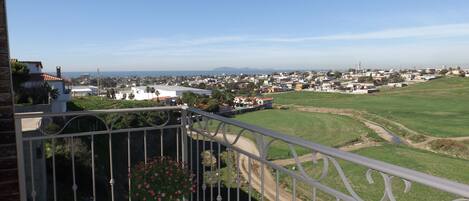 View from balcony of 1 bdrm apt.
