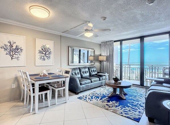 Oceanfront Living Room
