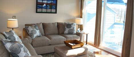  Pull out sleeper sofa & love seat