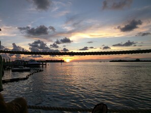 View from the Tiki Dock