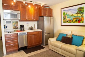 Cozy kitchenette so you can pack meals for all of your adventures!
