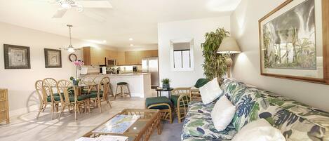 Living Room from Sliding door to Lanai