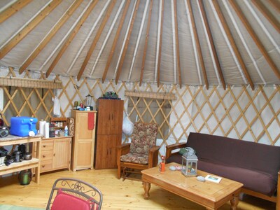 LAKES REGION YURTS!! The BEST private yurt in the Lakes Region.  Book now☺️