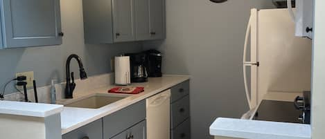 Freshly remodeled kitchen 