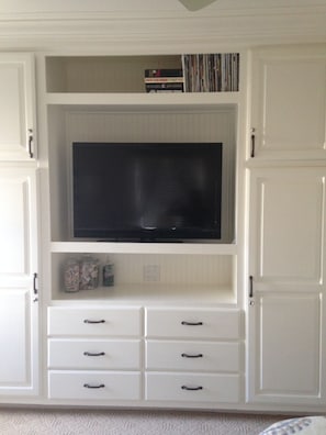 built-ins in one of the master bedrooms