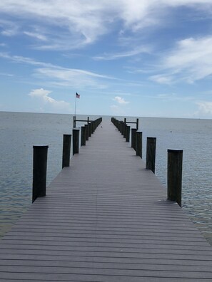 New pier after the storm