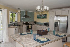 View of kitchen 

