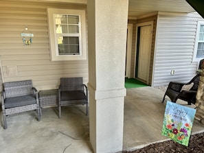 Front of condo | Entrance area.  