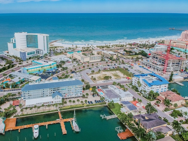 So close to the beach and Pier 60