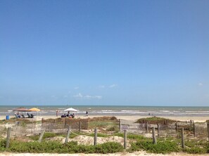 While cooking on the charcoal grill this is what you will see in front of you!