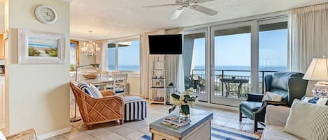1139 Beach Walker-
Picturesque Ocean Views from the Living Area which Offers Ample Seating, a Large Flat Screen TV, a Balcony to View the Sunrise