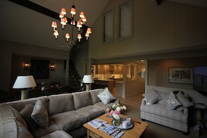 new kitchen opens to great room. Ideal for family gatherings