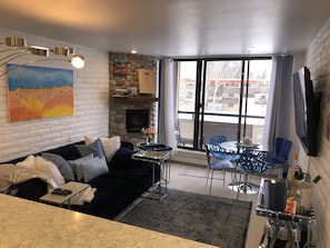 Elegant yet Cosy Living Room with huge TV
