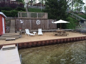 Private Sandy Beach