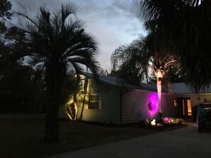 Night lights at Casa Del Rio!