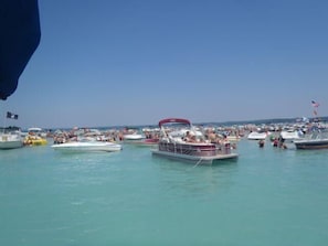 Torch Lake Sandbar! Awesome Fun in the Sun! 