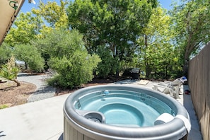 Hot tub to soak away your day
