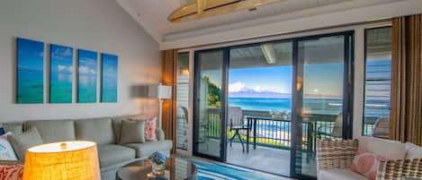 Beachfront, contemporary condominium is all new!