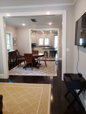 View from the front door