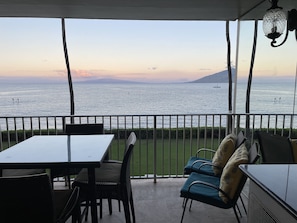 Enjoy the early morning or the sunset in the evening.