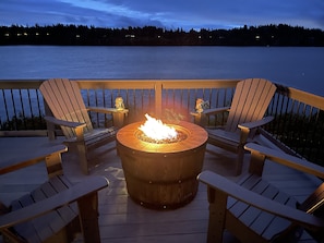 Recently added fire pit