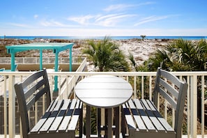 Balcony - 
Gulf Dunes Resort Unit 108 Okaloosa Island Fort Walton Beach FL