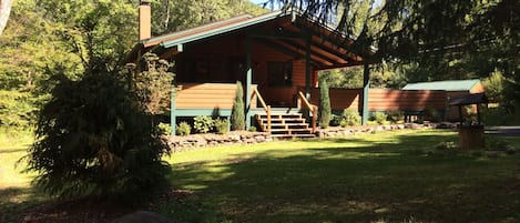 Front of the cabin