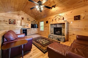 Upper Level Family Room and Kitchenette