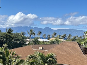 Molokai Island views from lanai.