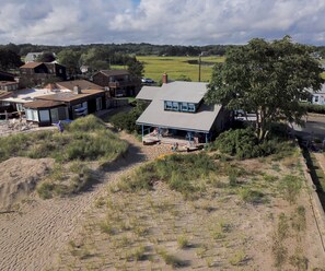 Immense private lot with dunes and vegetation for privacy