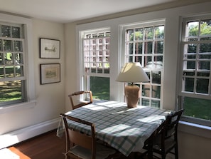 Downstairs atrium room