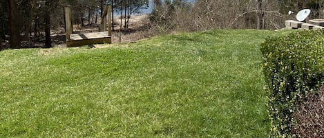 Lake View from patio and dining table