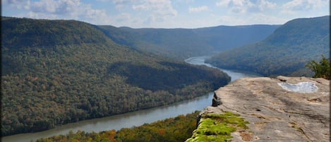 Vue depuis l’hébergement