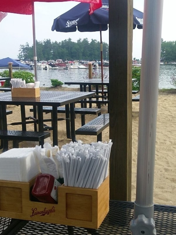 Outside eating at Tiki Bar.
Beautiful and relaxing!!!