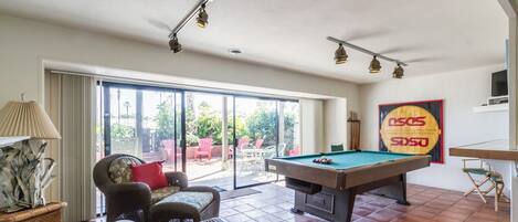 Family Room opens into Enclosed Patio