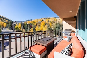 Beautiful fall views from your balcony!