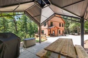 House view from the Gazebo
