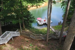 Lake view from the deck