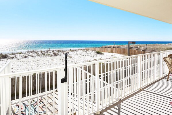 Balcony View - Sea Dunes Resort Okaloosa Island Fort Walton Beach