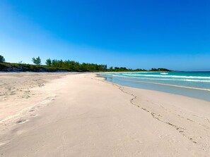 Airport Beach is our beach and it's stunning. You can walk for miles and miles.