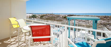 Balcony View - 
Gulf Dunes Resort Unit 107 Okaloosa Island Florida